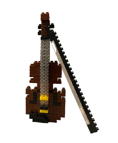 Violin Bricks Set - Building Bricks (Like LEGO)