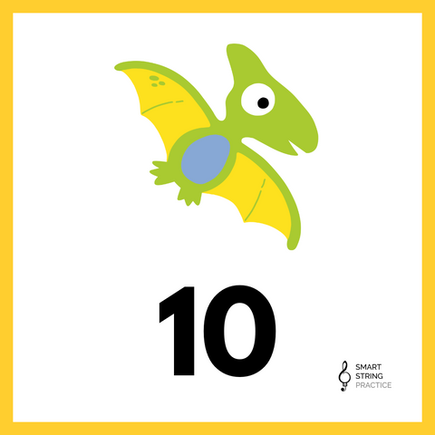 The Dinosaur Stomp - Number Line Game