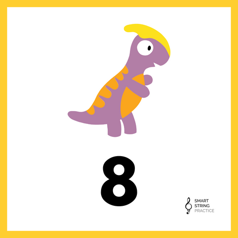 The Dinosaur Stomp - Number Line Game