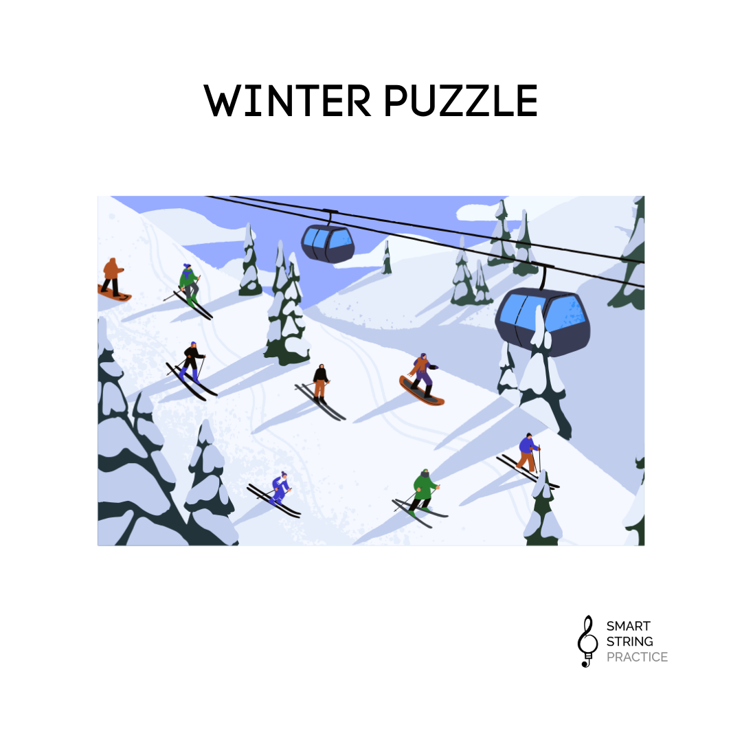 Winter Puzzle – Smart String Practice