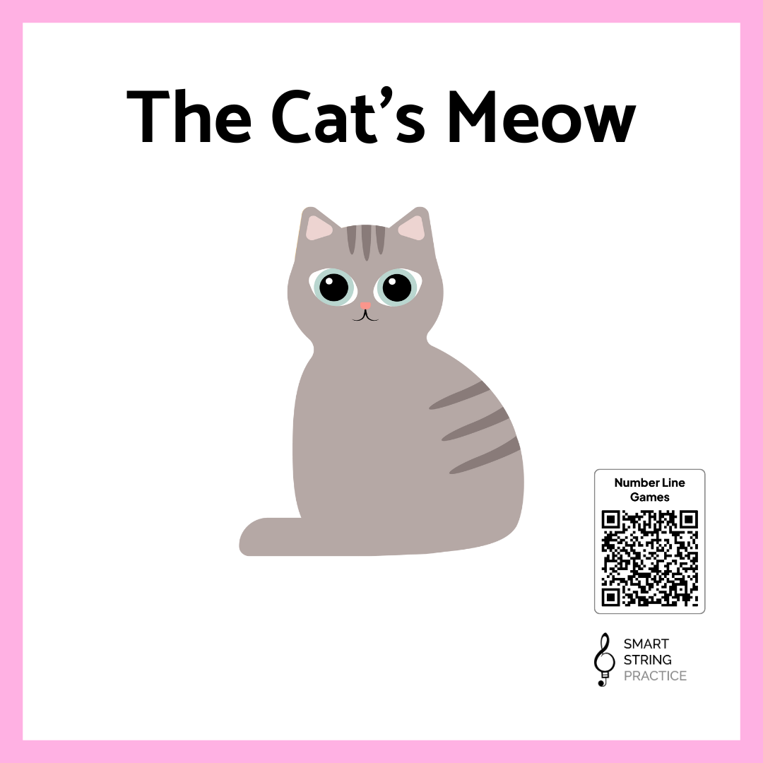 The Cat's Meow - Number Line Game