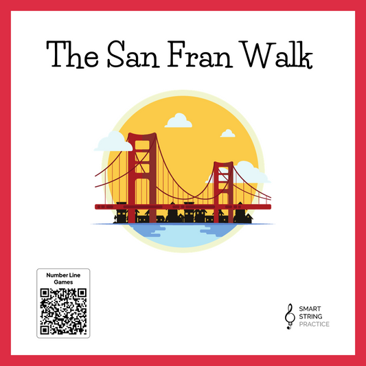 The San Fran Walk - Number Line Game