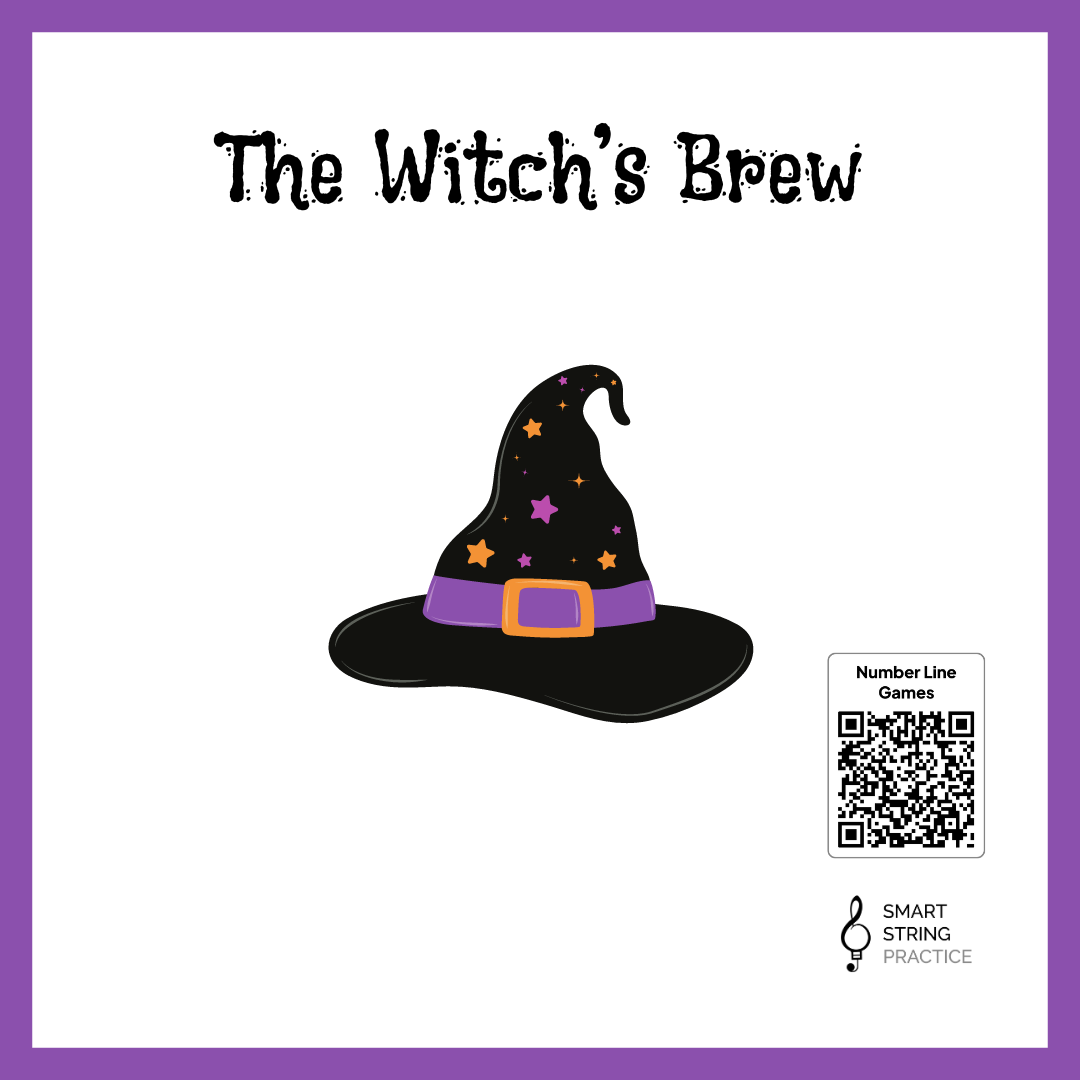 The Witch's Brew - Number Line Game