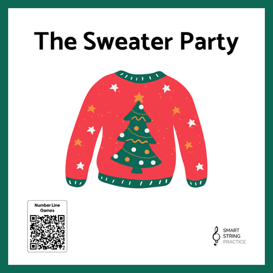The Sweater Party - Number Line Game