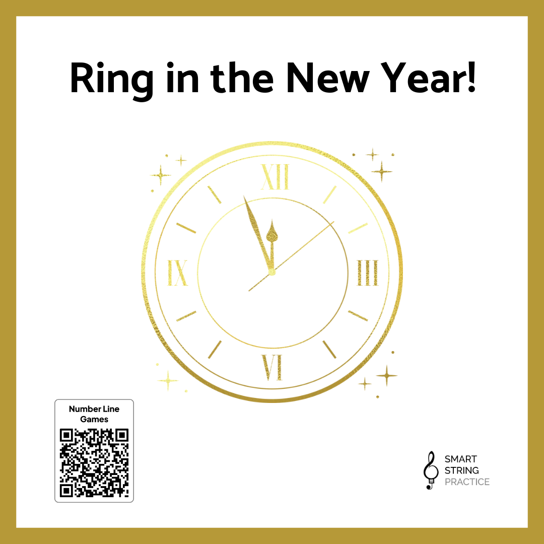Ring in the New Year! - Number Line Game