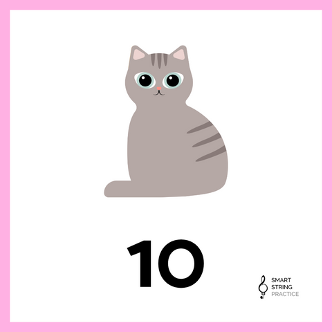 The Cat's Meow - Number Line Game