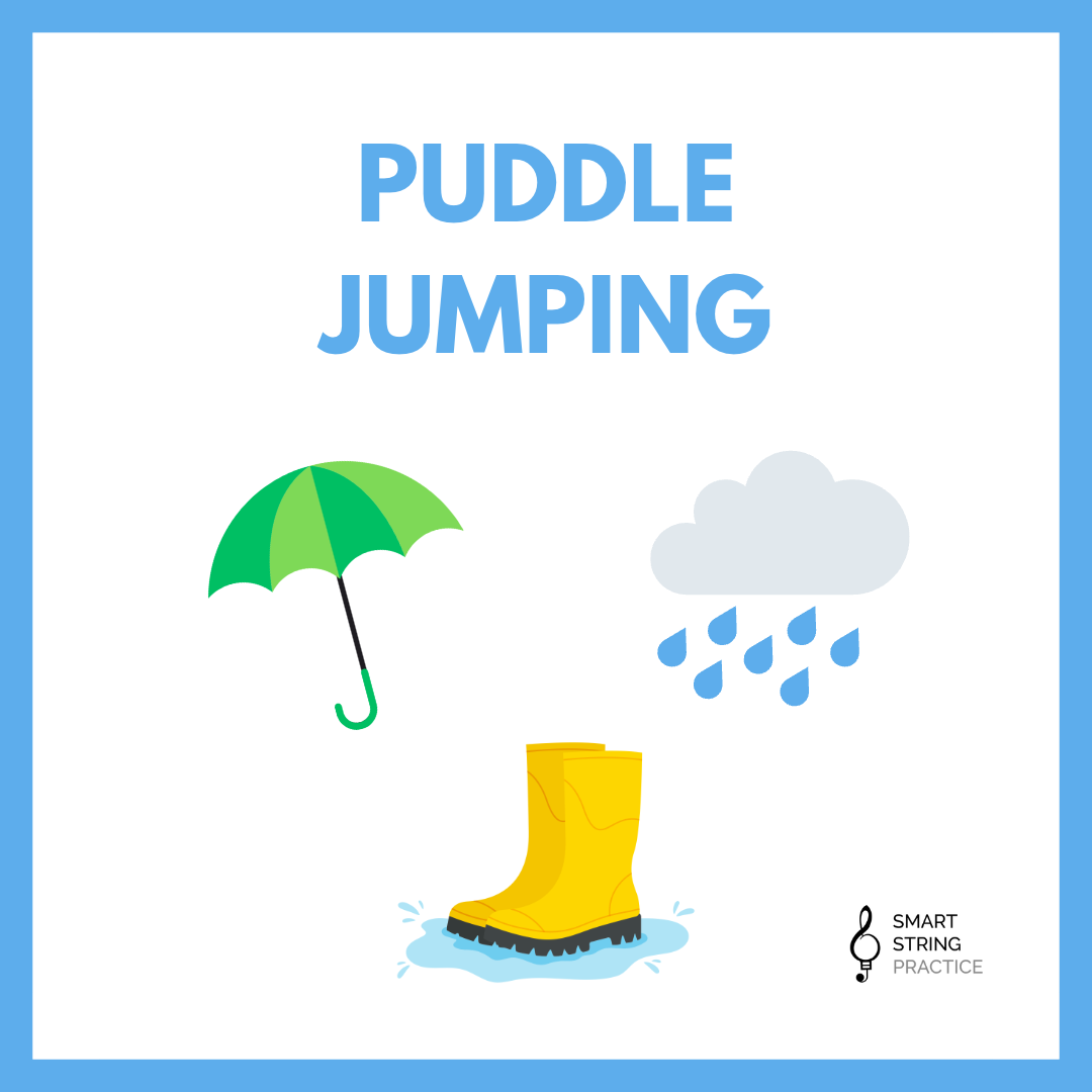Puddle Jumping - Number Line Game – Smart String Practice