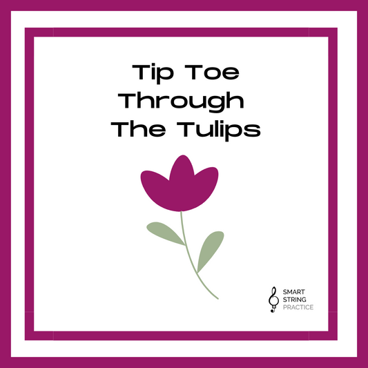 Tip Toe Through the Tulips - Number Line Game