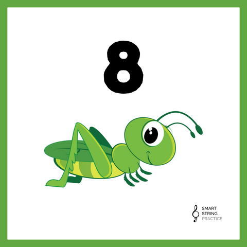 The Grasshopper Jump - Number Line Game