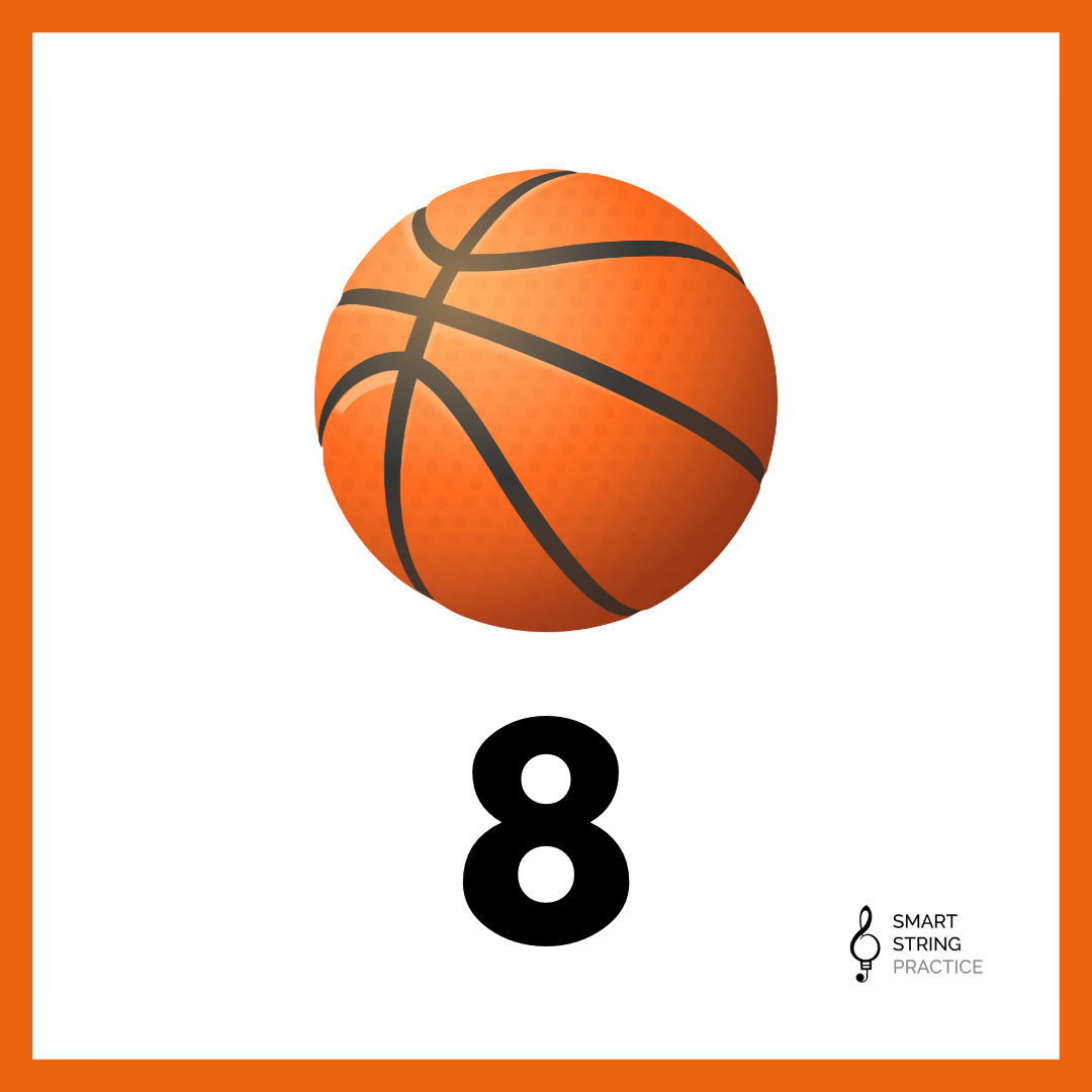 basketball number 8 png