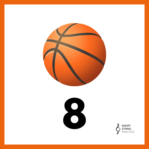 The Basketball Dribble - Number Line Game